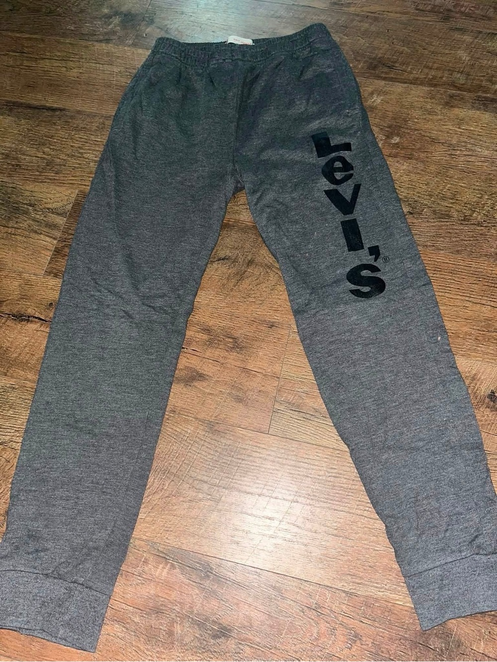 Levi's Gray Logo Jogger Sweatpants